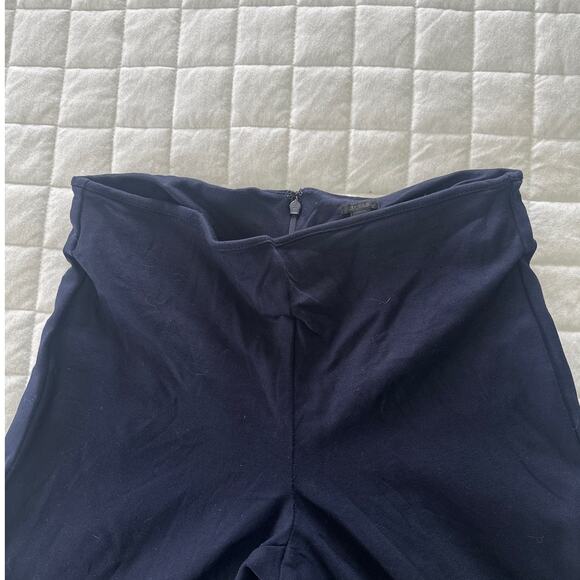 J CREW Womens Pants Pixie Jodhpur Blue Riding Ponte Knit Skinny Equestrian 10 - Picture 2 of 12